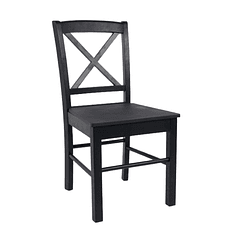 Silla de Madera Simply Negra