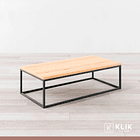 Mesa de centro rectangular 110x60 - Madera Clara 2