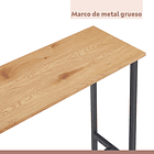 Mesa de Arrimo o Bar Alta Rustik - Madera Clara 7