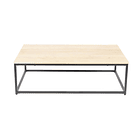 Mesa de centro rectangular 110x60 - Madera Clara 1