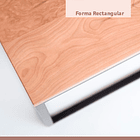 Mesa de centro rectangular 110x60 - Madera Clara 16