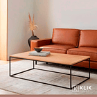 Mesa de centro rectangular 110x60 - Madera Clara 18
