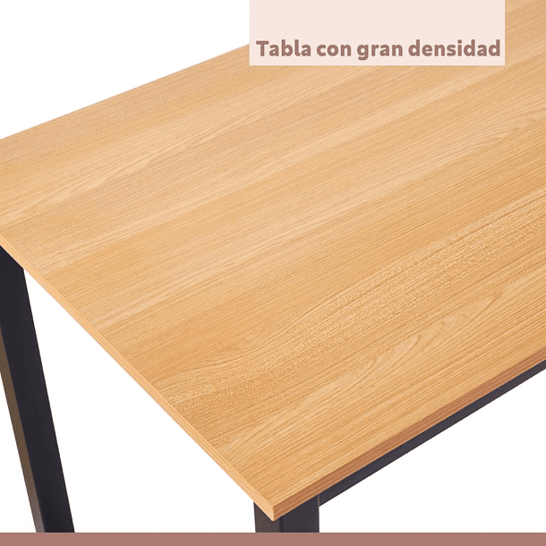 Escritorio Industrial Home Office - Madera Clara 6