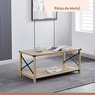 Mesa de Centro Cross - Madera 6