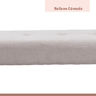 Banqueta Acolchada  Simply - Gris 16