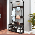 Mueble Organizador Perchero Colgador y Zapatero  2