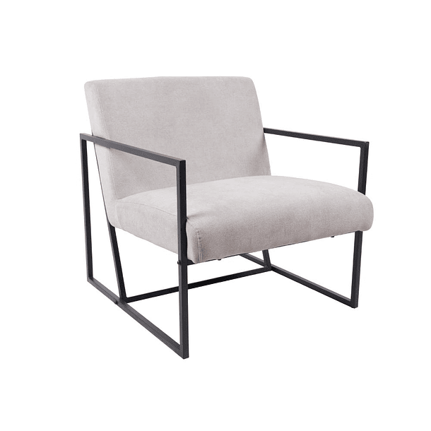 Poltrona Modern Fabric - Gris 1