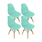 Pack de 4 Sillas Eames Menta 1