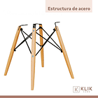 Pack de 4 Sillas Eames Menta 8