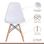 Silla Eames - Blanca 3