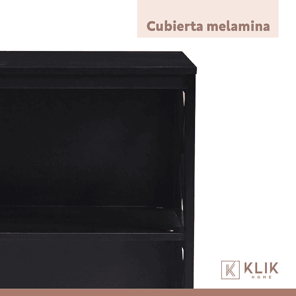 Arrimo Librero y Organizador Bohemio - Negro 16