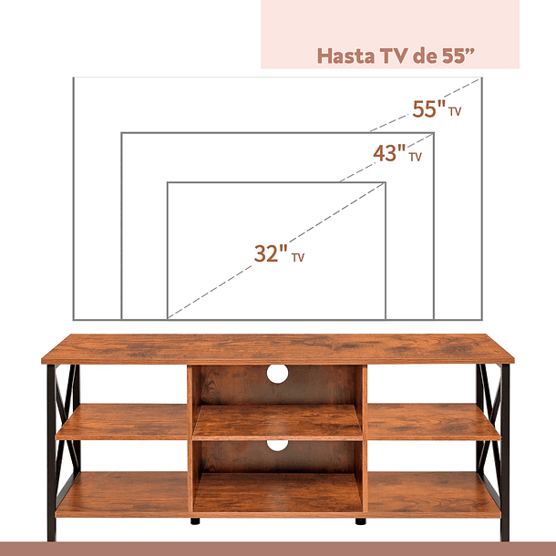 Rack o arrimo librero industrial 7