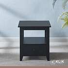 Pack de 2 Veladores Mesa Lateral Auxiliar con Cajón Bohemio 2