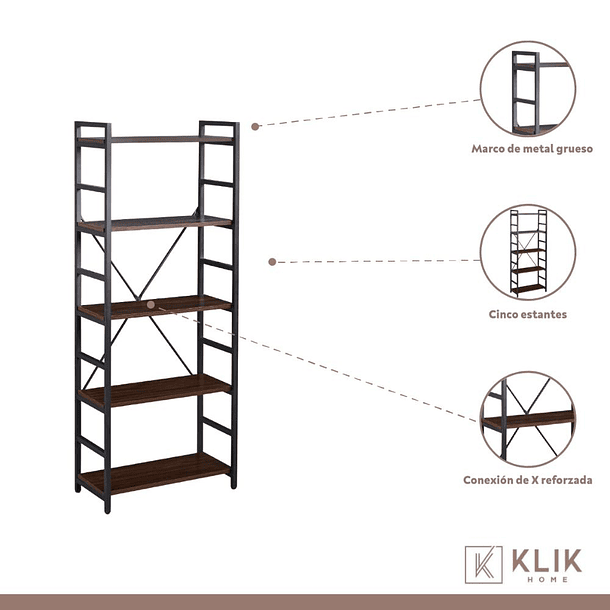 Estante Repisa Industrial 5 niveles 3