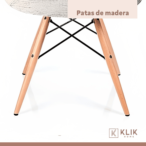 Pack de 2 Butacas Eames Patchwork Celeste 6