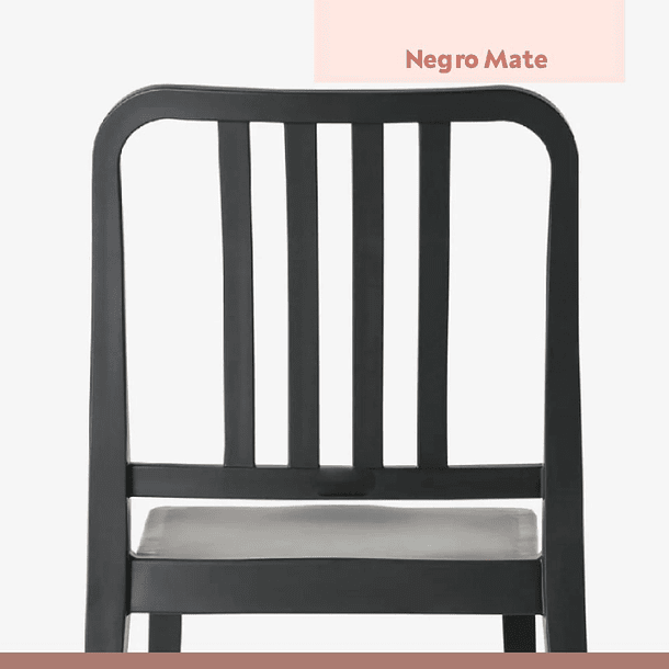 Pack de 4 Sillas Navy - Negras 6