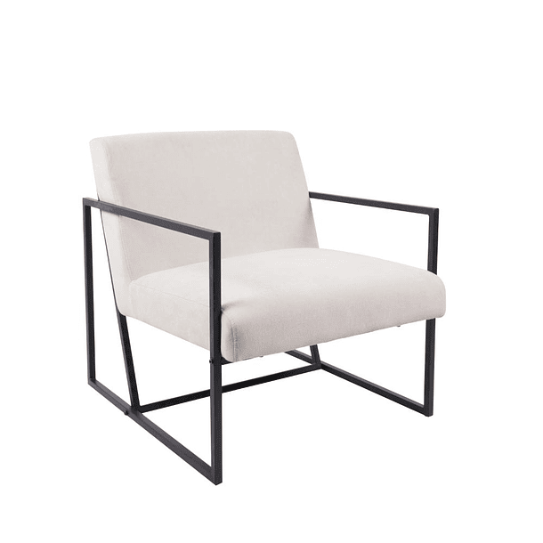 Poltrona Modern Fabric - Beige 1