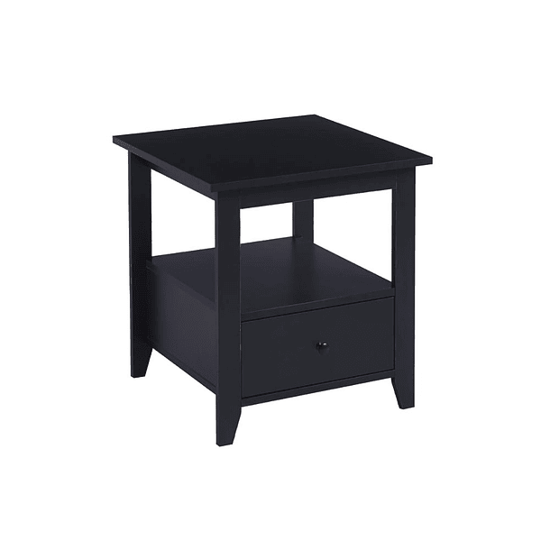 Velador Mesa Lateral Auxiliar con Cajón Bohemio 2