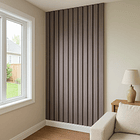 Pack de 16 Revestimientos Siding WPC interior color Gris 2