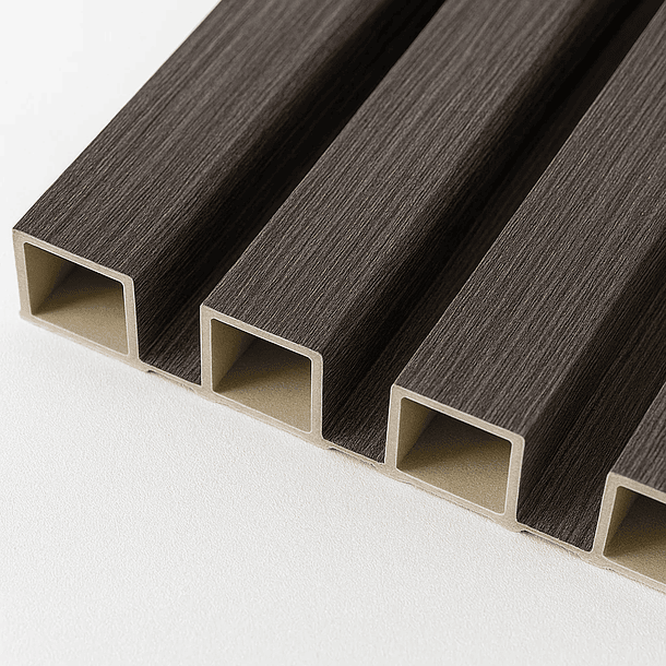 Pack de 16 Revestimientos Siding WPC interior color Gris 6