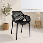 Butaca de Terraza o Exterior Air Berlin Restaurant - Negra 5