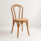 Silla Amelia Vienna Madera Rattan - Natural 1