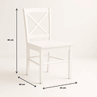 Silla de Madera Simply Blanca 10