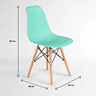 Silla Eames - Menta 10