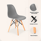 Silla Eames - Gris Claro 12