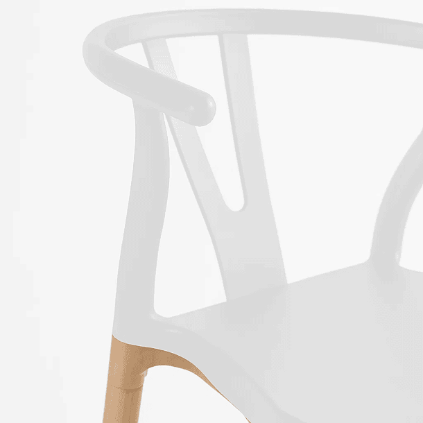Silla Wishbone - Blanca 13