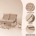 Set Arena 3 Sofás y 2 Mesas de Centro 9