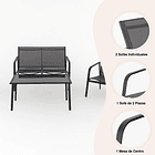 Set Aero 3 Sofás y 1 Mesa de Centro 8