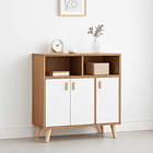 Cómoda Zapatero blanca madera MDF 2