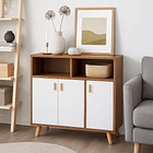 Cómoda Zapatero blanca madera MDF 3