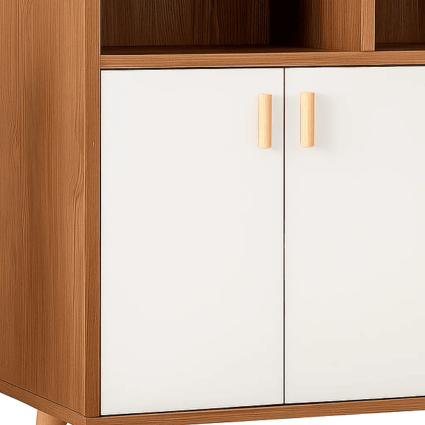 Cómoda Zapatero blanca madera MDF 6