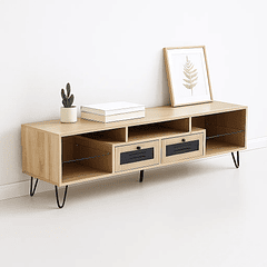 Rack de TV o Buffet con Cajones Paris