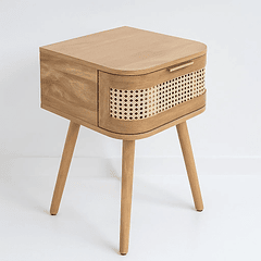 Velador Siena Rattan 38x54 - Natural