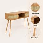 Escritorio Siena Rattan - Natural 5