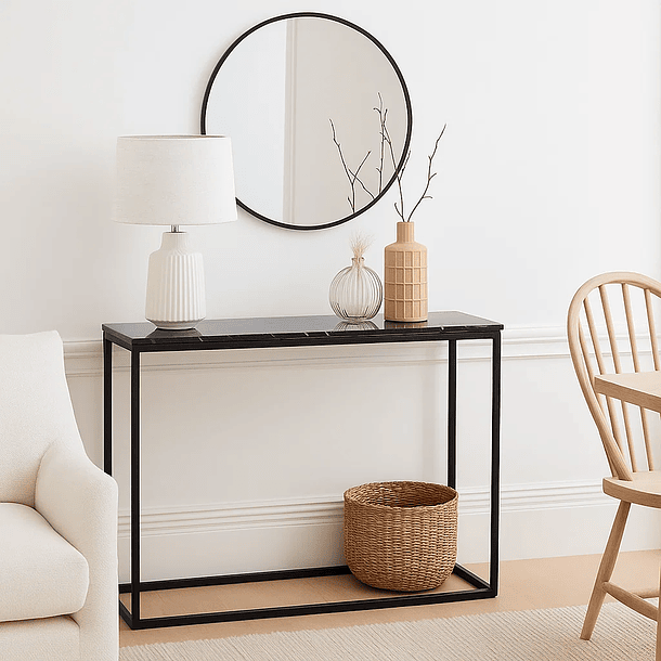 Arrimo black stone cubierta MDF marmol negro 10