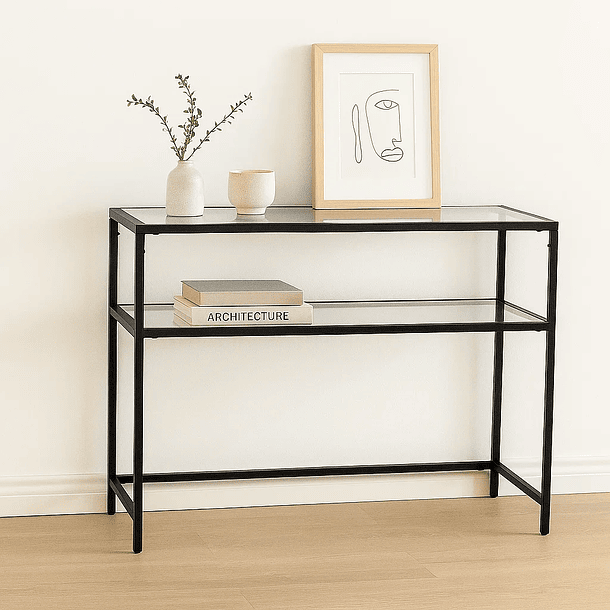 Arrimo vidrio dos niveles 9