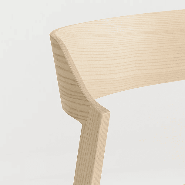 Pack de 4 Sillas de Comedor Madera Rover Viena Natural 6