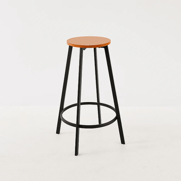 Piso taburete de bar elipse industrial 1