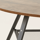 Mesa de Comedor Redonda Estilo Industrial Törn 9