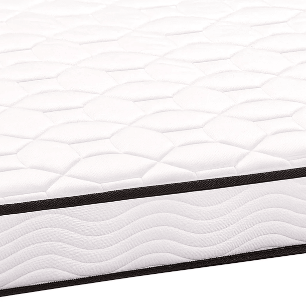 Colchón KLIK Home Primera Capa Foam y Resortes Pocket Spring 1 Plaza 8