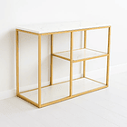 Arrimo white stone MDF marmol blanco con separadores 2