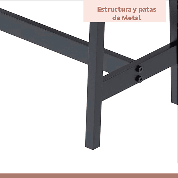 Comedor industrial con repisas y banquetas 7