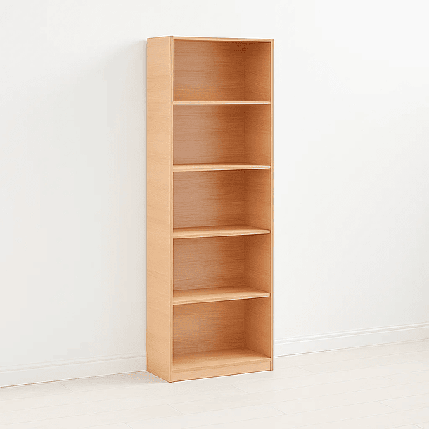 Librero Reka de 5 espacios alto - Madera 1