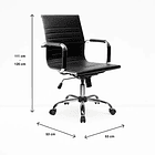 Silla de Oficina Eolia - Negro 8