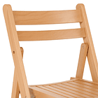 Silla Duna Plegable de Madera Natural 9