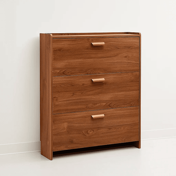 Zapatero wood 3 niveles 1